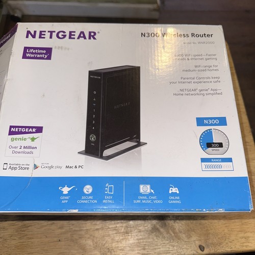 Netgear n300 router - wireless,
