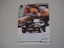 advertising Pubblicità 1991 OPEL KADETT GSi 16V