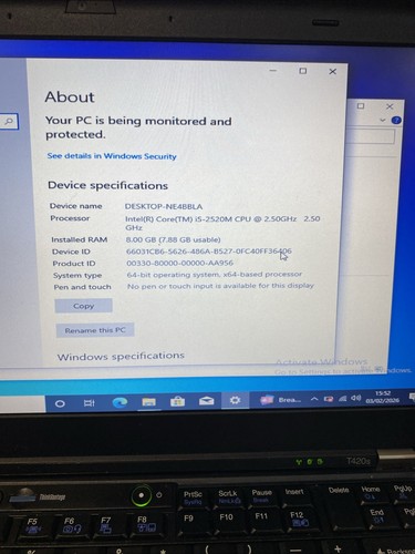 Lenovo thinkpad t420s - lenovo,