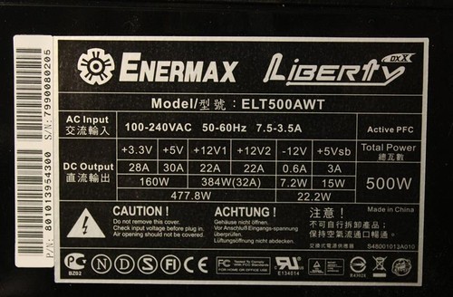 Enermax liberty 500w - enermax,