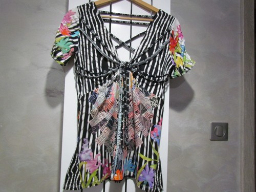 Blusa top rete save the - top,