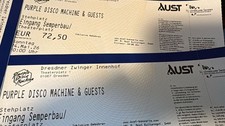 2 biglietti " Purple Disco