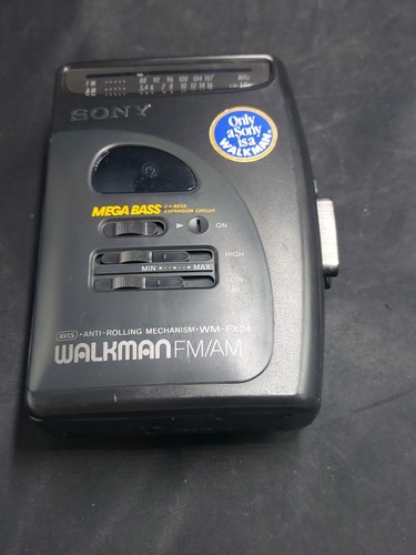 Sony fx24 cassette player - wm-fx24,