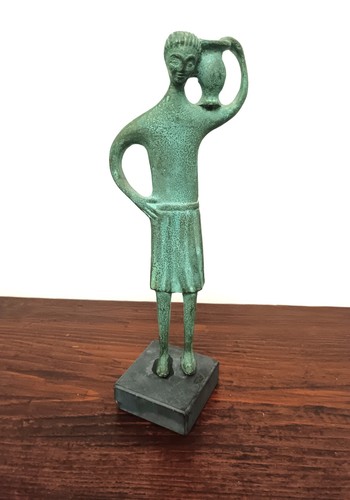 Statuetta nuragica uomo - uomo, in