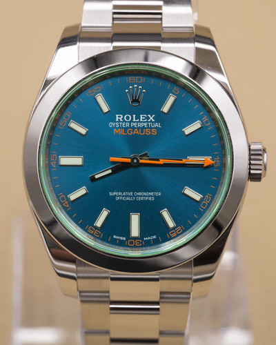 Rolex milgauss 116400gv blue - 116400gv,