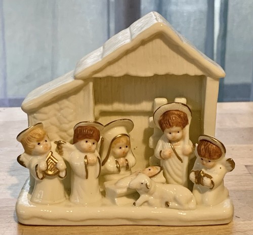 Mini presepe ceramica - presepe,