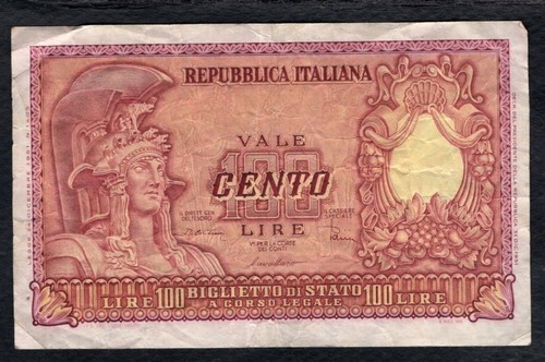 Italie 100 lire - (ref,