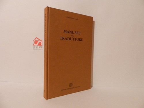 Manuale del traduttore calò - manuale,