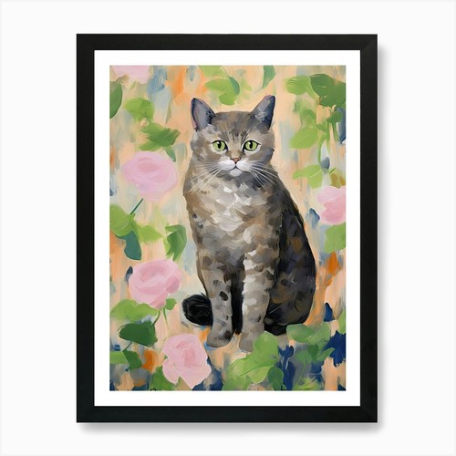 Quadro gatto esotico - gatto, a