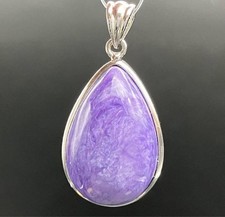 Penna Charoite Top Argento 925