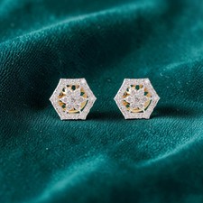 Orecchini Pave 1,10 Cts