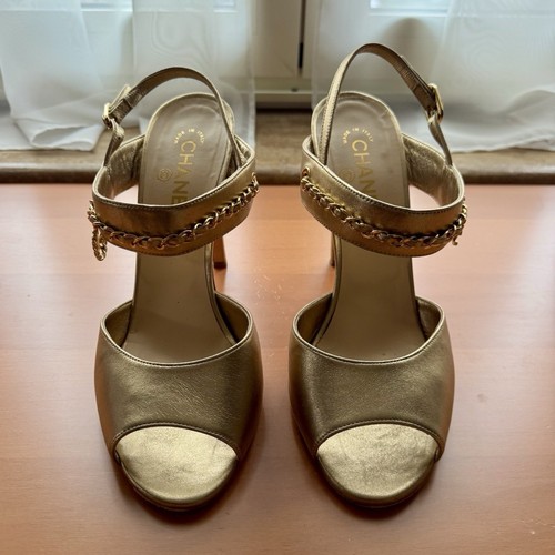 Chanel sandali donna - oro, in