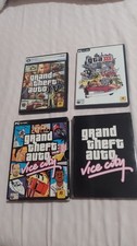 Lotto PC GTA 3 4 Vice City Edizione Speciale Box Cartonata Completi Versione Ita