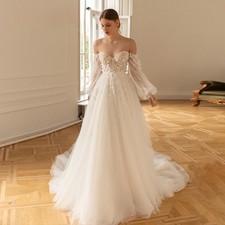 Abiti da sposa boho maniche