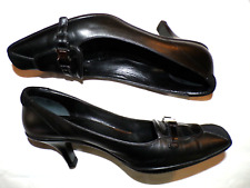 SCARPE PRADA N 38  100%  LEATHER SHOES  MADE IN ITALY