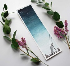 Segnalibro acquerello dipinto