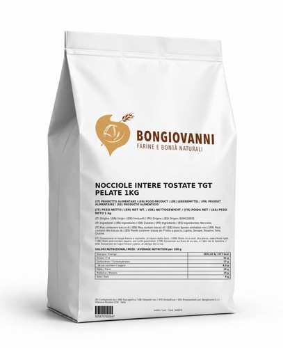 Nocciole intere tostate tgt - intere,