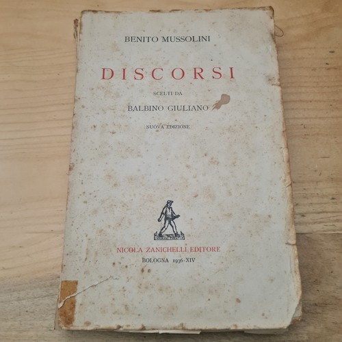 Discorsi benito mussolini - benito,