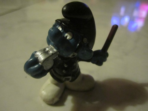Puffo vigile 20123 smurf - puffo,