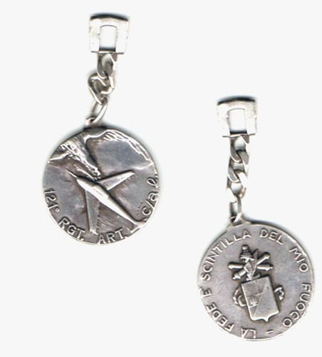 Medaglia 121 reggimento - medaglia, 121°
