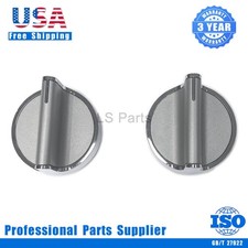 2x W10698166 Gas Stove Knobs