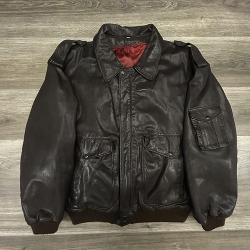Bomber vintage pelle - vintage, uomo