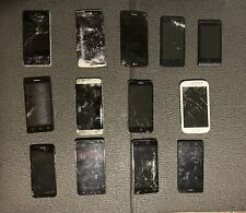 Lotto Smartphone 13 Pezzi Per Ricambi ( Samsung, Alcatel, Huawei, LG, Ecc)