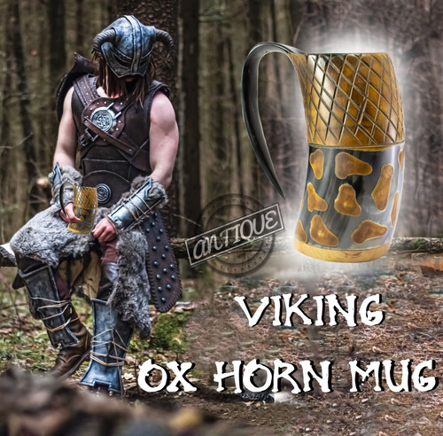 Viking medievale bere corno - viking,