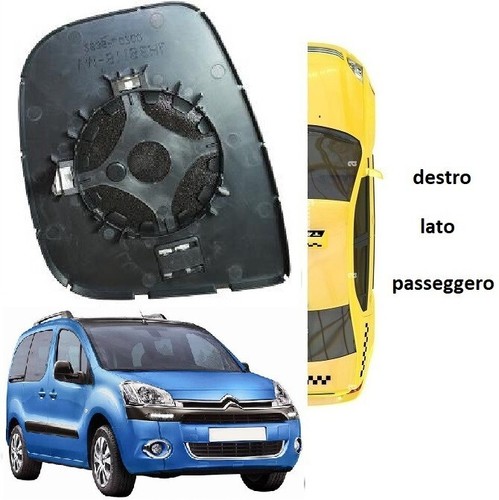Piastra specchio retrovisore - piastra,