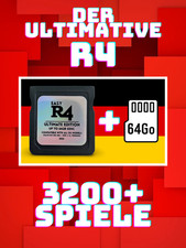 🎮 2026 - R4 kompatibel mit Nintendo DS -  New 3DS XL + 3200 Spiele