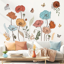 Wall Stickers Flowers Boho