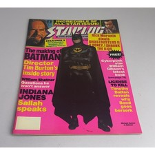 Starlog #145 (1989) Batman Tim