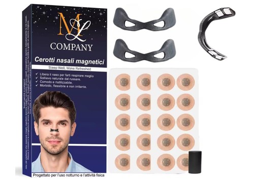Cerotti nasali magnetici - nasali,