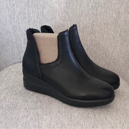 Geox black ankle - geox,