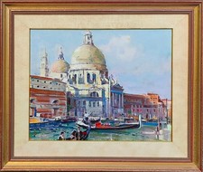 Dipinto Raro di Vincenzo Aprile. Venice.