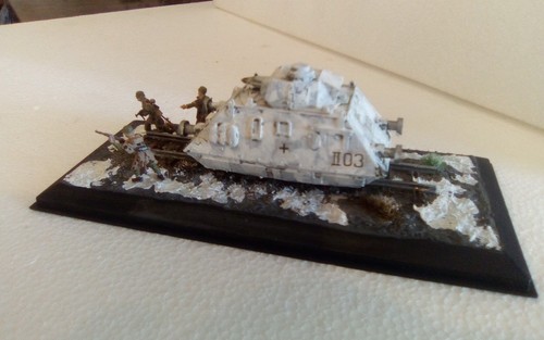 Diorama fronte est - fronte, steyr