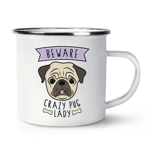 Beware crazy pug - crazy, lady