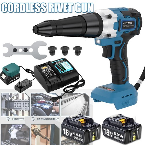 Pistola per rivetti brushless