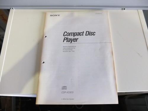 Sony cdp es manuale - es,
