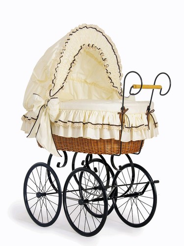 Cesta vimini retrò - cesta, con