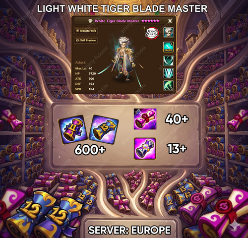 Summoners war white tiger - summoners,