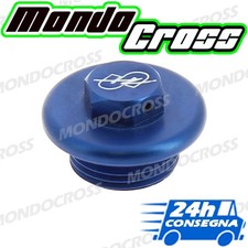 tappo carico olio blu