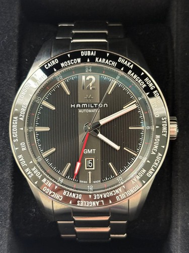 Orologio hamilton broadway gmt - broadway,