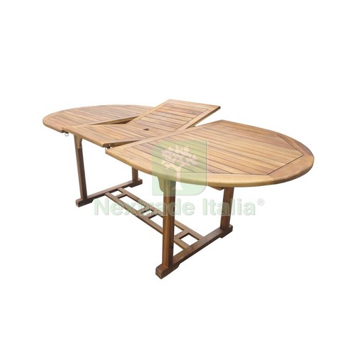 1pz tavolo legno allungabile - tavolo,