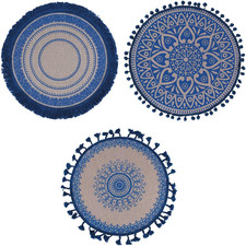 Set 6 Tovagliette Tonde 38 Cm