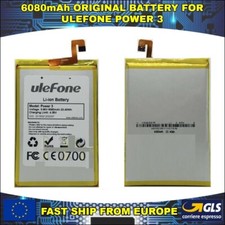 BATTERIA BATTERY ULEFONE POWER 3 / 3S AKKU  6080mAh GARANZIA ITA