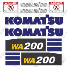 Fits Komatsu WA 200-7 Decal