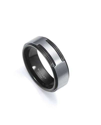 Anello viceroy titanio uomo - anello,