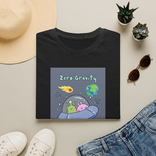 Maglietta alieni gravità zero - maglietta,
