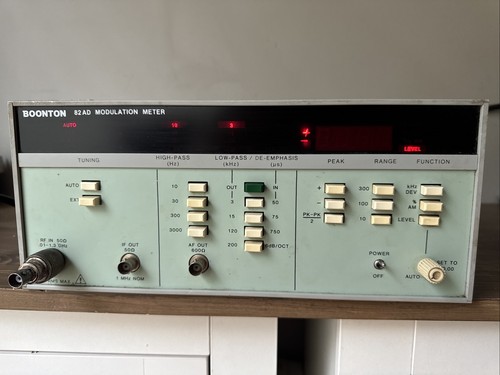 Misuratore modulazione vintage